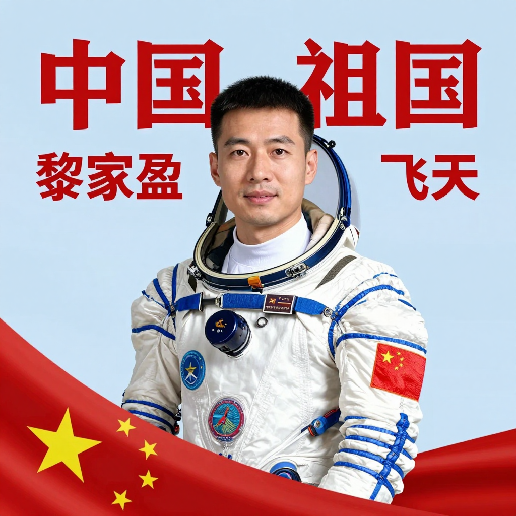 香港航天员黎家盈首次飞天,中国掀起爱国宣传