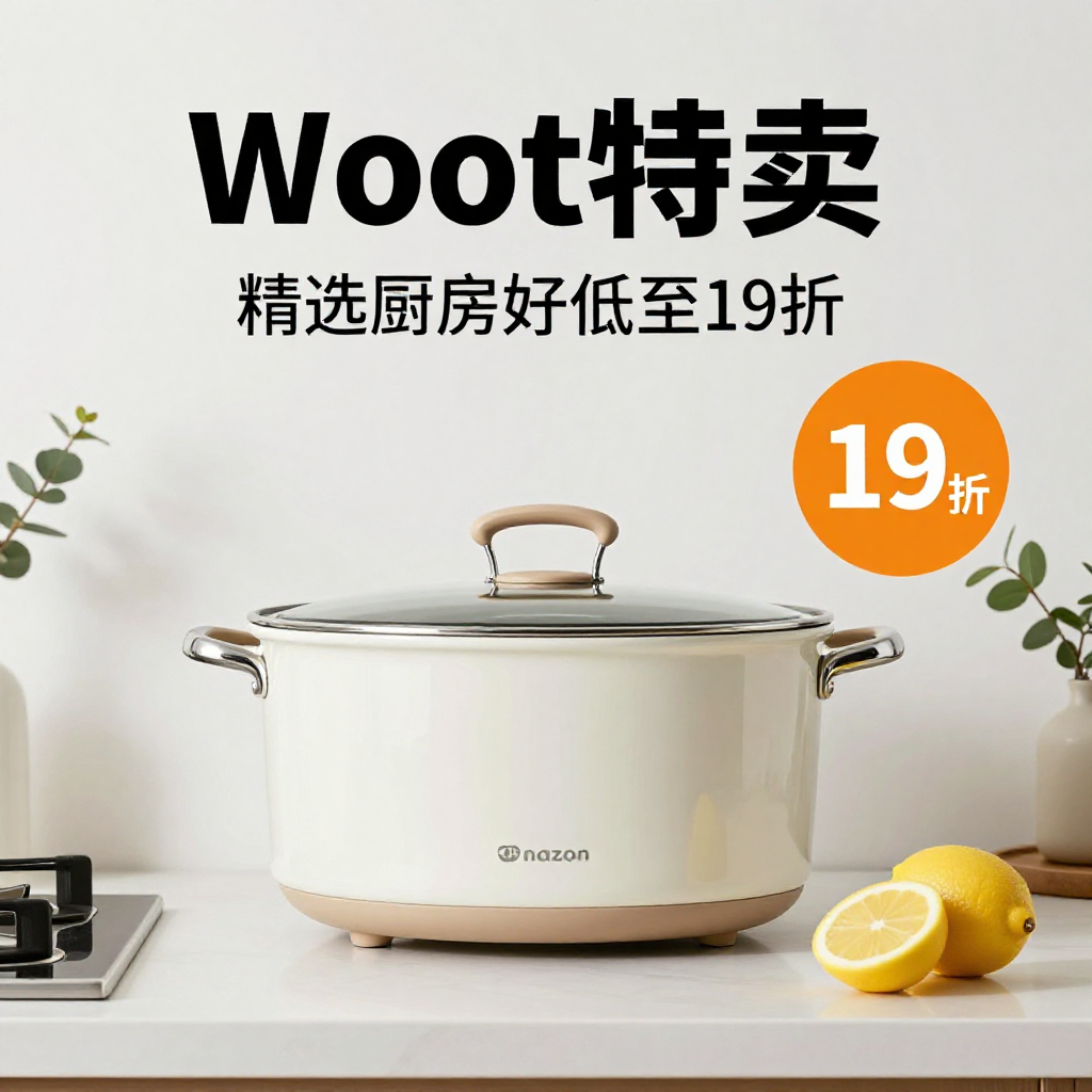 「Woot特卖」精选厨房好物低至19折，Amazon品质保障